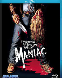 MANIAC (Blu-ray) – OUT OF PRINT