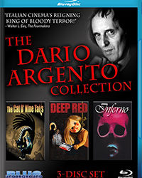 DARIO ARGENTO COLLECTION, THE (3-Disc Blu-ray Set) – OUT OF PRINT