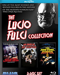 LUCIO FULCI COLLECTION, THE (3-Disc Blu-ray Set) – OUT OF PRINT