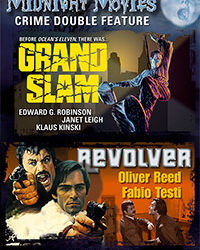 MIDNIGHT MOVIES VOL 7: CRIME DOUBLE FEATURE (GRAND SLAM/REVOLVER) – OUT OF PRINT