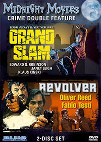 MIDNIGHT MOVIES VOL 7: CRIME DOUBLE FEATURE (GRAND SLAM/REVOLVER) – OUT OF PRINT