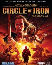 CIRCLE OF IRON (aka THE SILENT FLUTE) (2-Disc Ltd Ed SteelBook) [4K UHD + Blu-ray]