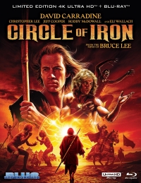 CIRCLE OF IRON (aka THE SILENT FLUTE) (2-Disc Ltd Ed SteelBook) [4K UHD + Blu-ray]